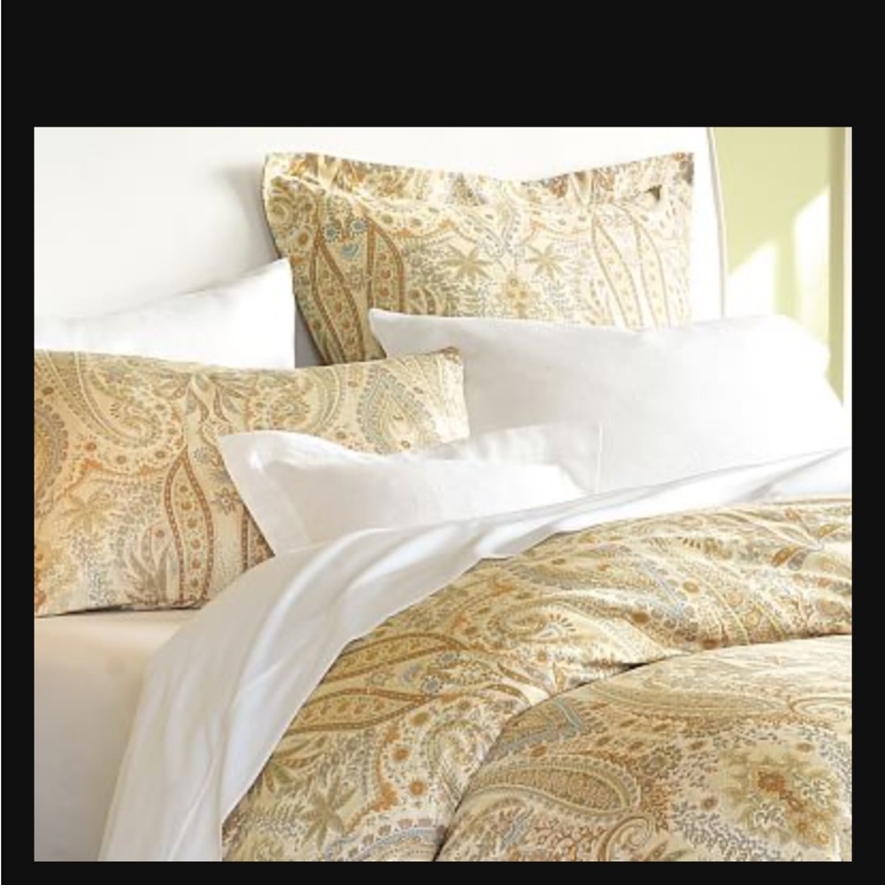 PotteryBarn full/queen duvet cover